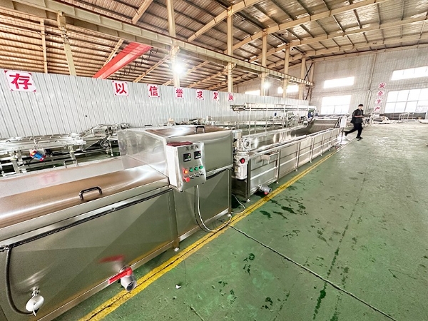小龙虾加工成套设备